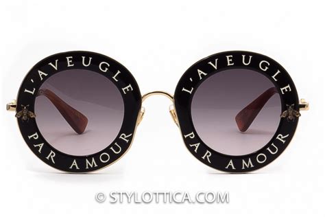 l'amour rend aveugle gucci|Market Research: Gucci’s “‘L’Aveugle Par Amour’ Round .